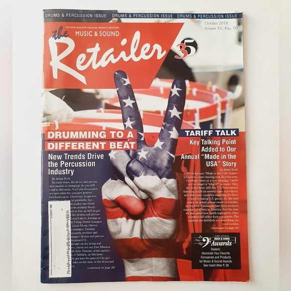 The Music & Sound Retailer Other - The Music & Sound Retailer Magazine October, 2018 - Drumming to a Different Beat